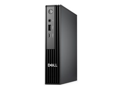 Dell Pro, QCM1250, Desktop, Micro, Intel Core Ultra 5, 235T, Internal memory 16 GB, DDR5, 256 GB, Keyboard language No keyboard, Windows 11 Pro, Warranty 36 month(s)