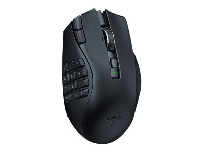 Naga V2 HyperSpeed, Wireless, Gaming Mouse, 2.4GHz, Bluetooth, Black, No