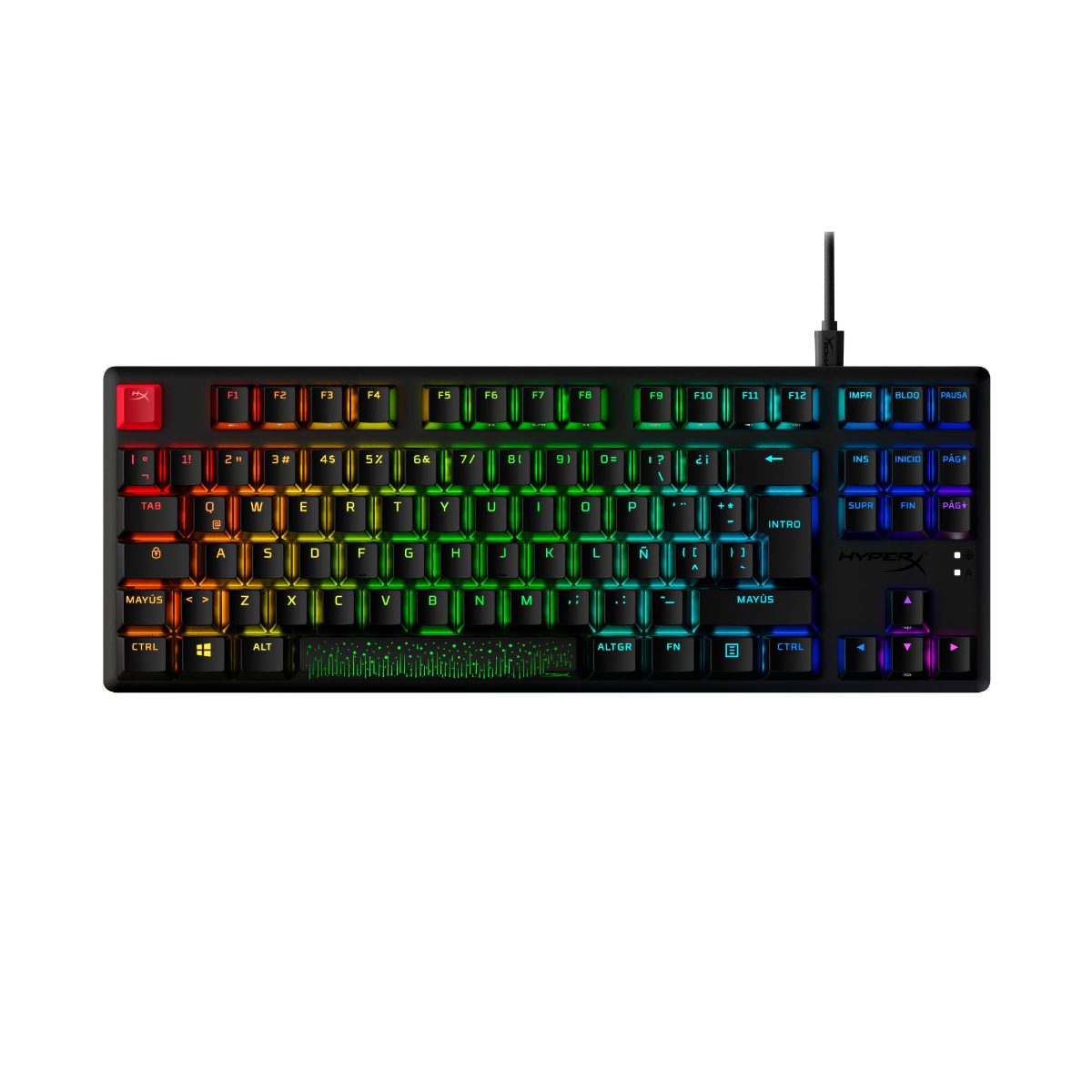 KEYBOARD ALLOY ORIGINS CORE/PBT HX AQUA 639N9AA#ABA HYPERX