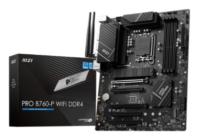 PRO B760-P WIFI DDR4, Processor family Intel, Processor socket LGA1700, DDR4, Supported hard disk drive interfaces SATA, M.2, Number of SATA connectors 4