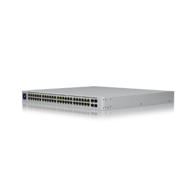 UniFi Switch, USW-PRO-48-POE, Managed L3, Rackmountable, Gigabit Ethernet (copper) ports quantity 48, SFP+ ports quantity 4, Power supply type Internal