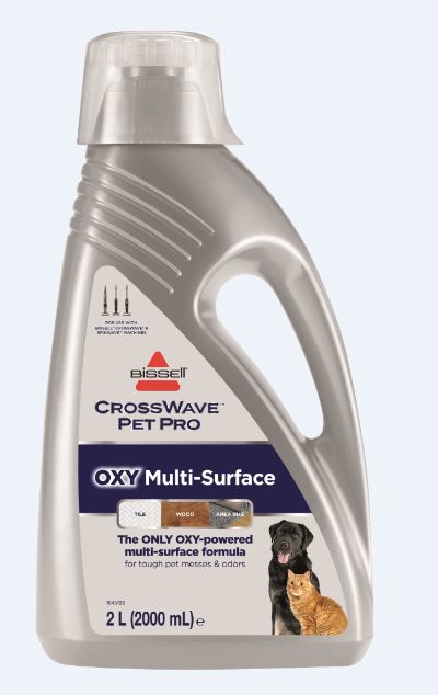 CrossWave Pet Pro Oxy Multi-surface formula Cleaning Solution, 2 L