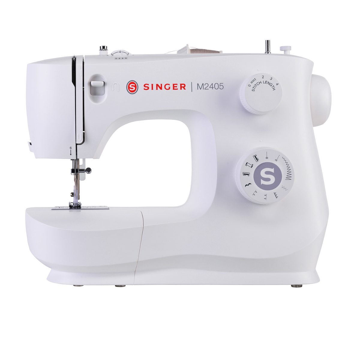 Sewing Machine, M2405, Number of stitches 11, Number of buttonholes 1, White