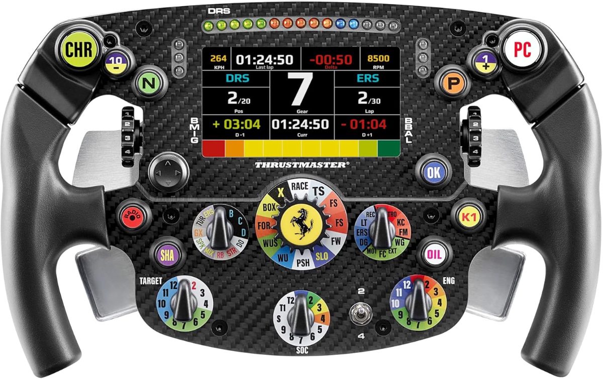 Thrustmaster Steering Wheel Add-On Ferrari SF-25 Edition, Black