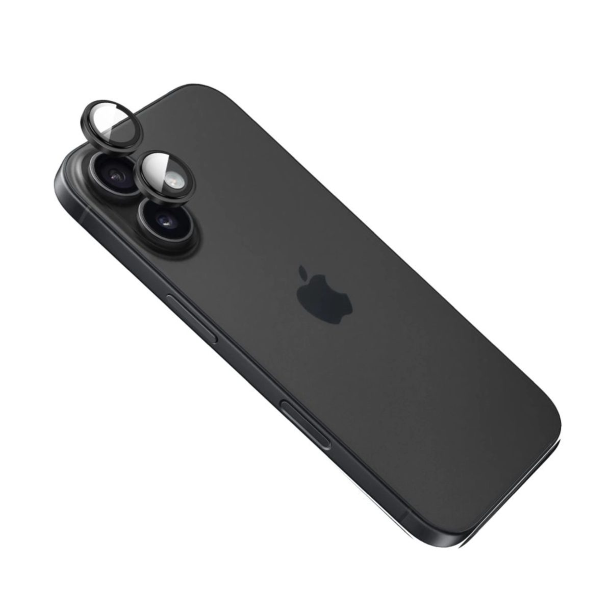 Fixed Camera glass, Apple, iPhone 17, Glass, Black