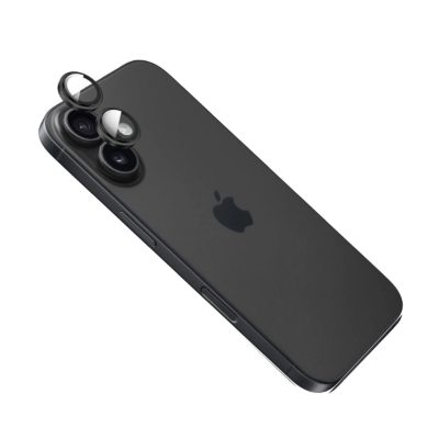 Fixed Camera glass, Apple, iPhone 17, Glass, Black
