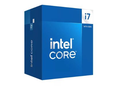 CPU, INTEL, Desktop, Core i7, i7-14700, Raptor Lake, 2100 MHz, Cores 20, 33MB, Socket LGA1700, 65 Watts, GPU UHD 770, BOX, BX8071514700SRN40