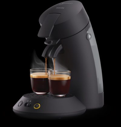 PHILIPS SENSEO Original Plus kafijas spilventiņu automāts, melns