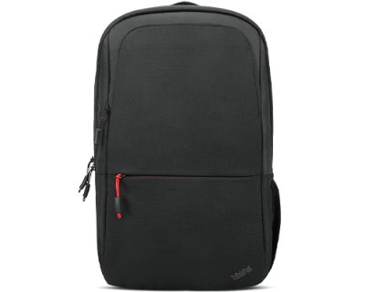 Essential, ThinkPad Essential 16-inch Backpack (Sustainable & Eco-friendly, made with recycled PET: Total 7% Exterior: 14%), Backpack, Black