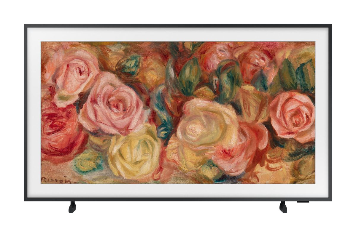 TV Set, SAMSUNG, 43", 4K, QLED, 3840x2160, Wireless LAN, Bluetooth, Tizen, Black, QE43LS03DAUXXH