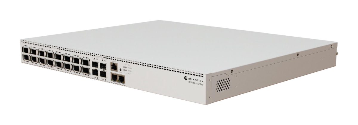 Switch, MIKROTIK, CRS520-4XS-16XQ-RM, Desktop/pedestal, 16xQSFP28, 4xSFP28, 1xConsole