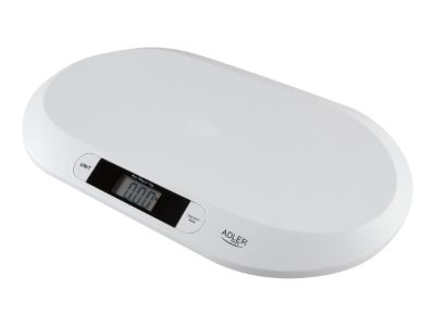 Adler AD 8139, Maximum weight (capacity) 20 kg, Accuracy 10 g, White