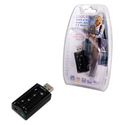 USB Audio adapter, 7.1 sound effect
