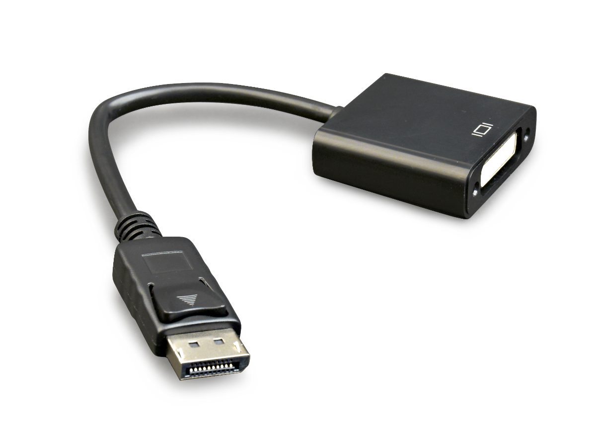 Adapter Cable, DP to DVI-D, 0.1 m