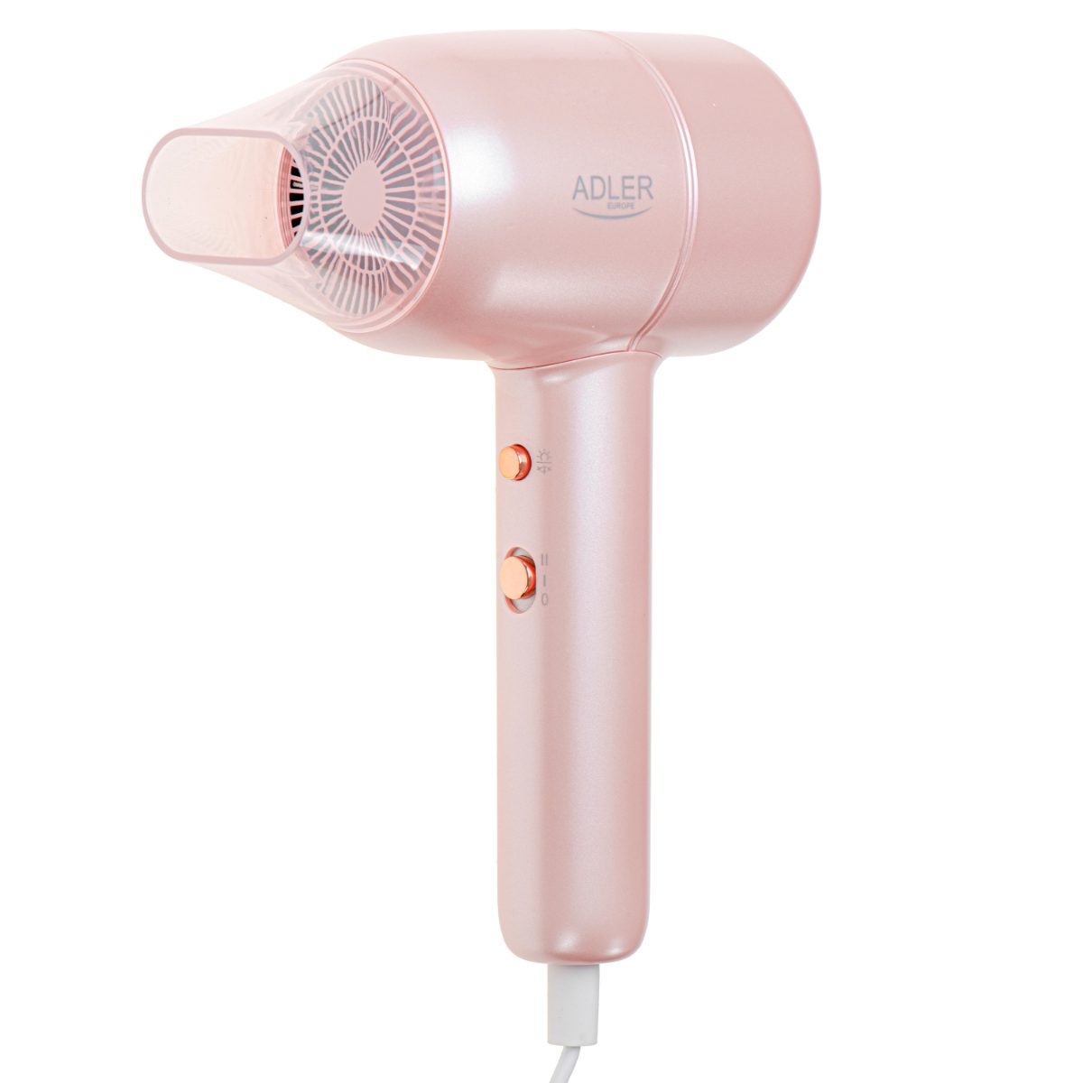 Adler Hair Dryer, AD 2279p, 1800 W, Number of temperature settings 2, Ionic function, Pink