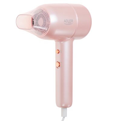 Adler Hair Dryer, AD 2279p, 1800 W, Number of temperature settings 2, Ionic function, Pink