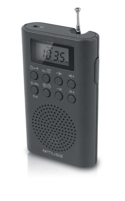 Pocket radio, M-03R, Black