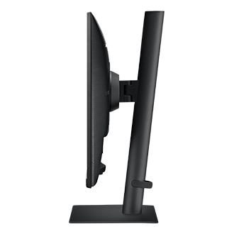 LCD Monitor, SAMSUNG, S24A600U, 24", Panel IPS, 2560x1440, 16:9, 75Hz, 5 ms, Swivel, Pivot, Height adjustable, Tilt, Colour Black, LS24A600UCUXEN
