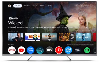 Sharp 4K Ultra HD QLED MiniLED TV, 55JP7265E, 55, Google TV, UHD