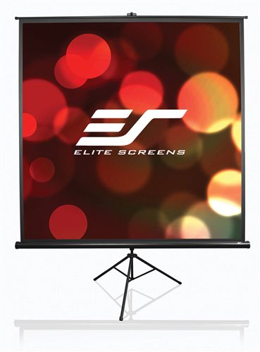 Tripod/Portable Pull Up Projector Screen, T92UWH, Diagonal 92 ", 16:9, Viewable screen width (W) 203.2 cm, Black