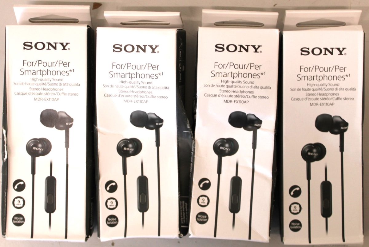 Sony MDR-EX110APB In-ear Headphones EX series, Black, SALE OUT., Sony MDR-EX110AP, In-ear, Black, DAMAGED PACKAGING, Warranty 24 month(s)
