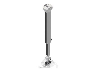 EDBAK Projector Ceiling mount, PMV200W, Adjusting the distance, Maximum weight (capacity) 30 kg, White