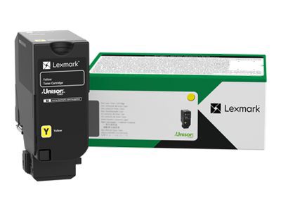 Lexmark Return Programme 16.2K, CX735, Toner cartridge, Yellow