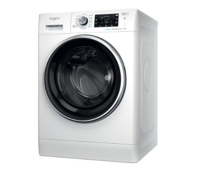Washing machine, FFD 9489 BCV EE, Energy efficiency class A, Front loading, Washing capacity 9 kg, 1400 RPM, Depth 63 cm, Width 60 cm, Display, LCD, Steam function, White