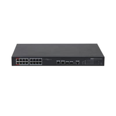Switch, DAHUA, Type L2, Desktop/pedestal, 90 Watts, PFS4218-16ET-240-V3