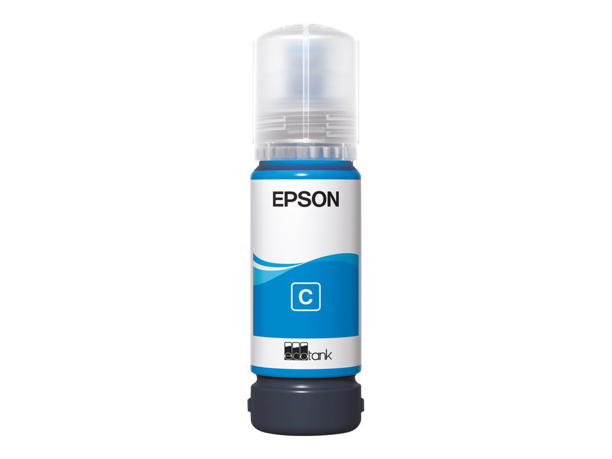 Epson 108 EcoTank, Ink Bottle, Cyan