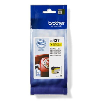 Brother LC427Y, Ink Cartridge, Yellow