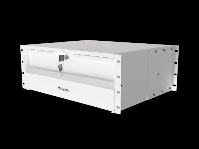 Lanberg 19" Drawer 4U/483x360 mm max load capacity up to 90 kg  4 point assembly, Grey, Lanberg