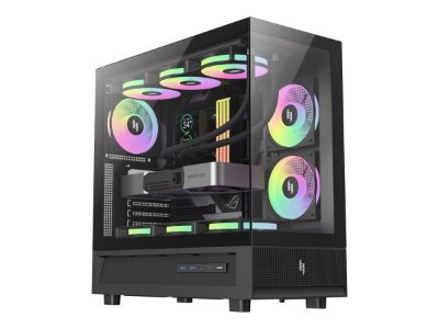 Gamemax Case, NEX C51 BK, ATX/BTF