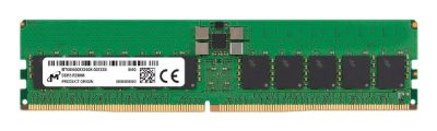 Server Memory Module, MICRON, DDR5, 32GB, RDIMM, 4800 MHz, CL 40, 1.1 V, MTC20F2085S1RC48BR