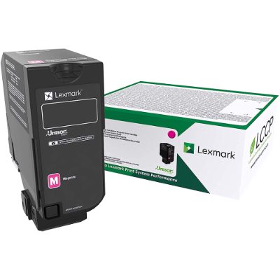 Lexmark Return Program Toner Cartridge, 75B20M0, Toner cartridge, Magenta