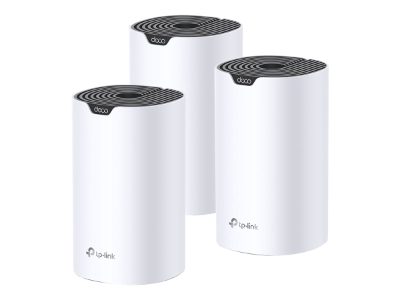 AC1900 Whole Home Mesh Wi-Fi System, Deco S7 (3-pack), 802.11ac, 10/100/1000 Mbit/s, Ethernet LAN (RJ-45) ports 1, Mesh Support Yes, MU-MiMO Yes, No mobile broadband, Antenna type Internal