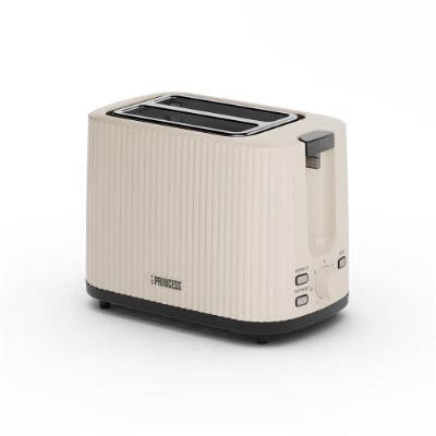 Princess Wave Toaster, 142337, Power 930 W, Number of slots 2, Housing material Plastic, Beige