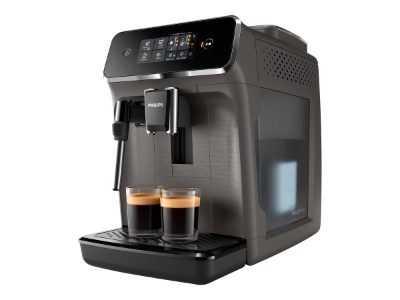 Espresso Coffee Maker, EP2224/10, Pump pressure 15 bar, Built-in milk frother, Fully automatic, Kashmir Gray