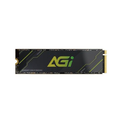 SSD, AGI, 600xTBW rating, MTBF 1600000 h, Read speed 4700 MB/s, Write speed 2800 MB/s, NVMe Yes, PCI Express 4.0, M.2, 1000 GB, AGI1T0G43AI818-CB