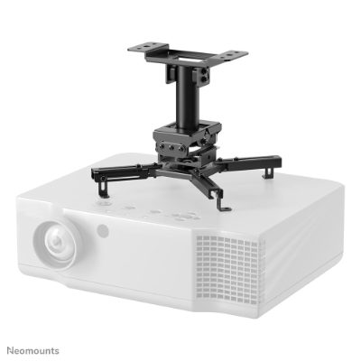 Neomounts Ceiling mount, CL25-530BL1 Beamer ceiling mount, Rotate, Tilt, Swivel, Maximum weight (capacity) 45 kg, Black