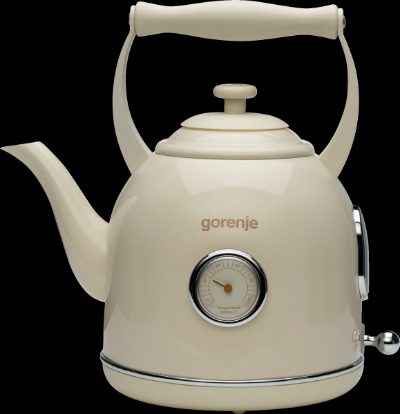 Kettle, K17CLIN, Electric, 2000 W, 1.7 L, Plastic/Metal, 360° rotational base, Beige