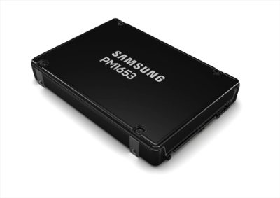 SSD, SAMSUNG, Model name PM1653, 7680 GB, SAS, 2.5", Write speed 3700 MB/s, Read speed 4200 MB/s, MZILG7T6HBLA-00A07