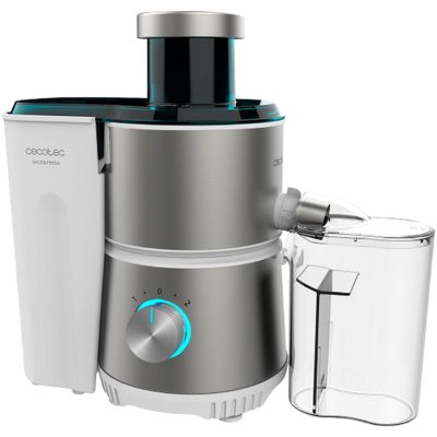 Orbital Juicer, Juice&Fresh 400 Titan White, Type Juicer maker, White/Silver, 400 W, Number of speeds 2, 20000 RPM