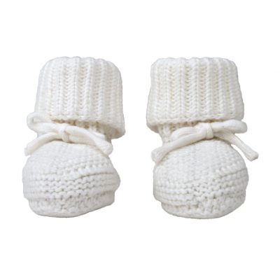 Lodger Slipper Knit čībiņas, Cloud Dancer, 0-6m