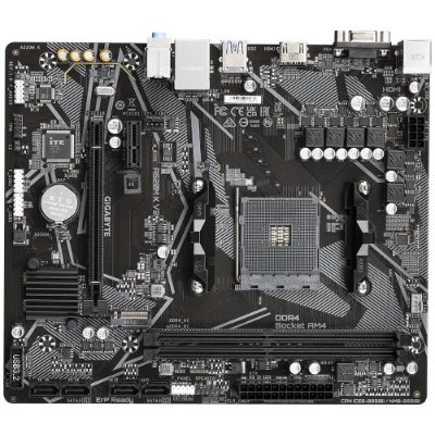A520M K V2 1.0 M/B, Processor family AMD, Processor socket AM4, DDR4 DIMM, Memory slots 2, Supported hard disk drive interfaces 	SATA, M.2, Number of SATA connectors 4, Chipset AMD A520, Micro ATX
