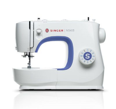 Sewing Machine, M3405, Number of stitches 23, Number of buttonholes 1, White