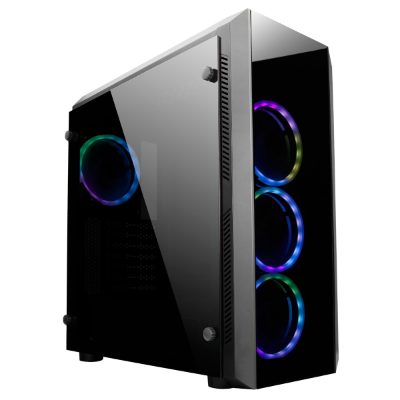 Case, CHIEFTEC, SCORPION II, MidiTower, Not included, ATX, MicroATX, MiniITX, Colour Black, GL-02B-OP