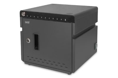 Mobile Desktop Charging Cabinet for Notebooks/Tablets up to 14', DN-45004