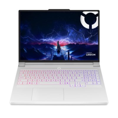 Lenovo Legion Pro 7 16IAX10H Intel, Glacier White, 16 ", OLED, WQXGA, 2560 x 1600 pixels, Glossy, Intel Core Ultra 9, 290HX Plus, 64 (2x32GB) GB, CSODIMM DDR5, Solid-state drive capacity 2000 GB, NVIDIA GeForce RTX 5090, GDDR7, 24 GB, Windows 11 Home, 802.11be, Bluetooth version 5.4, Keyboard language Nordic, Keyboard backlit, Warranty 24 month(s), Battery warranty 12 month(s)