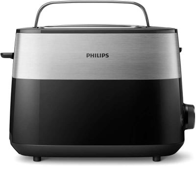 PHILIPS Daily Collection Tosteris, 830 W (melns)